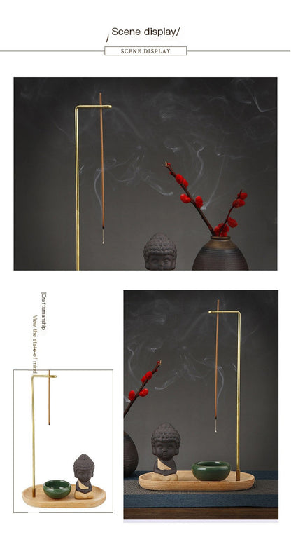 Ceramic Incense Burner Set | Zen Aesthetic 3 Pc Sorceress Sanctuary