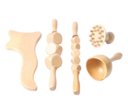 Wood Zen Meridian Massage Roller