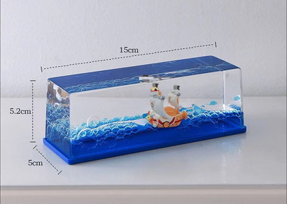 Drift Bottle Ship Table Ornament