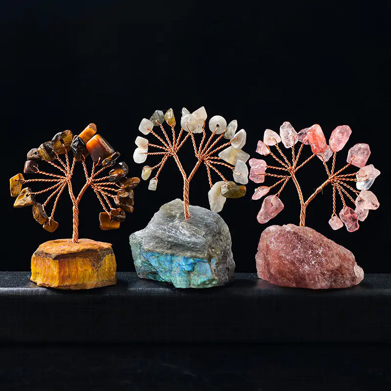 Natural Crystal Tree |  Amethyst Base Sorceress Sanctuary