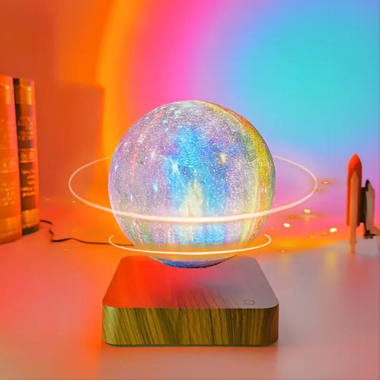 Levitating Moon Lamp | 16 Colors & Remote Sorceress Sanctuary