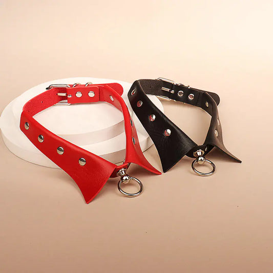 Punk Gothic Leather Choker