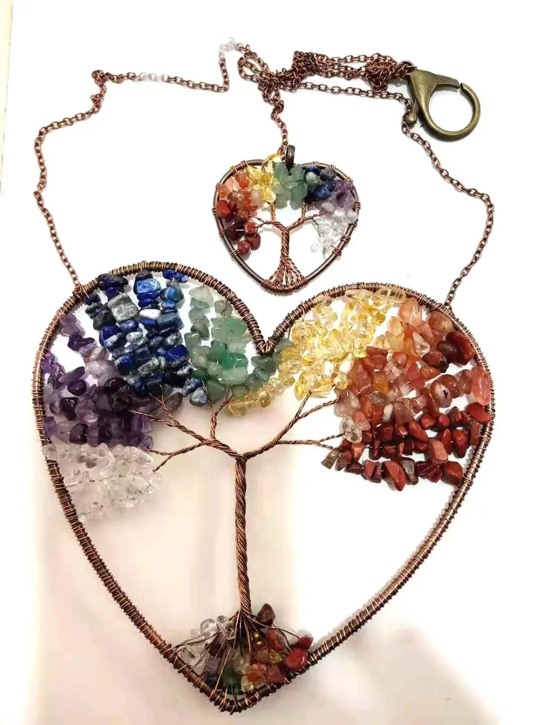 Crystal Heart Tree Of Life Dreamcatcher Sorceress Sanctuary