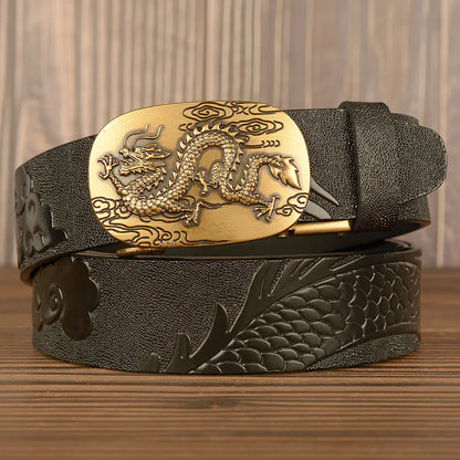 Dragon Leather Belt