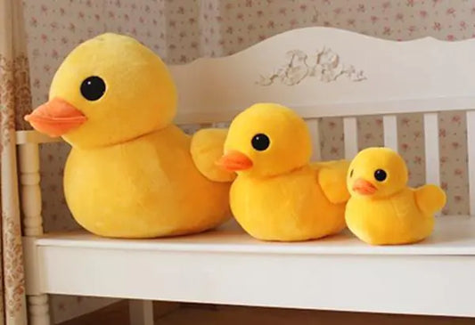 Yellow Duck Plush Familiar