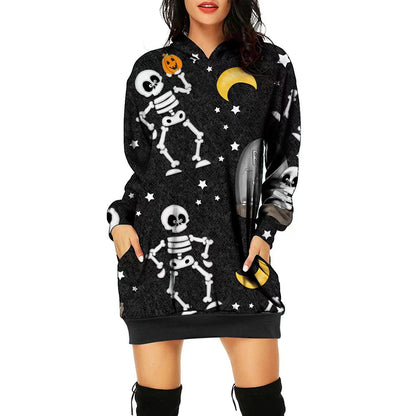 Spooky Print Dress
