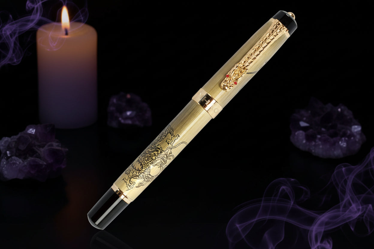 Dragon Descendant Business Gift Pen Set Sorceress Sanctuary