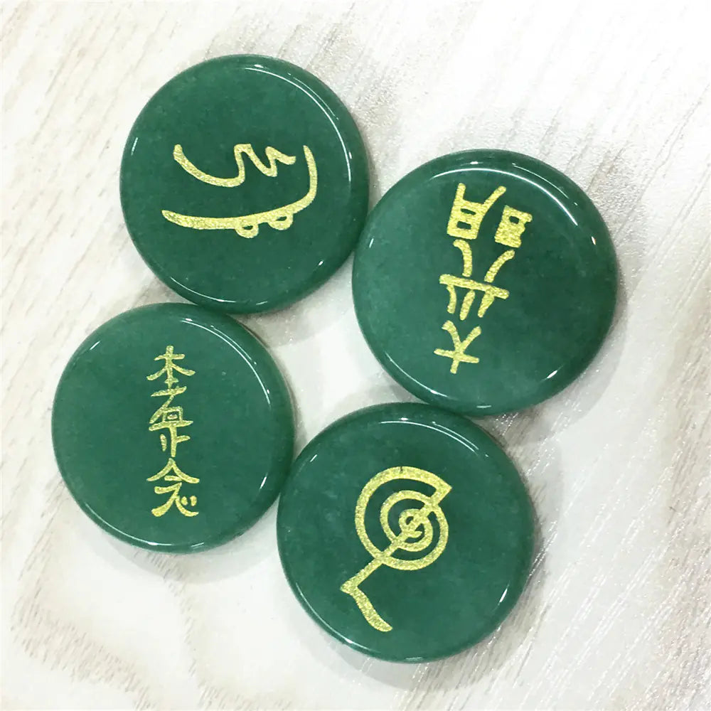 Natural Crystal Stone Energy Symbols