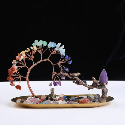 Crystal Lucky Tree | Incense Holder Sorceress Sanctuary
