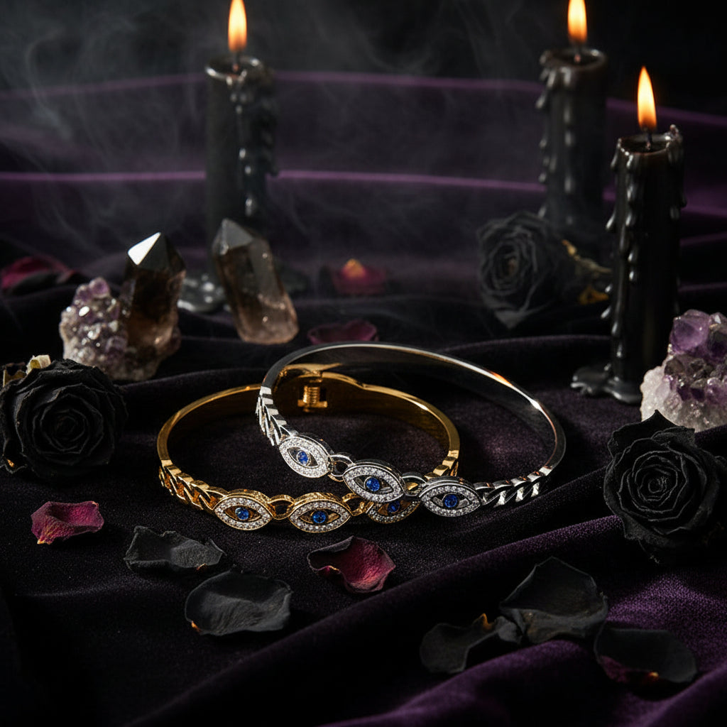 Titanium Steel Evil Eye Bracelet for Cross-Border Trade Sorceress Sanctuary