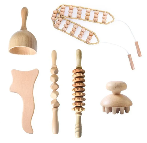 Wood Zen Meridian Massage Roller