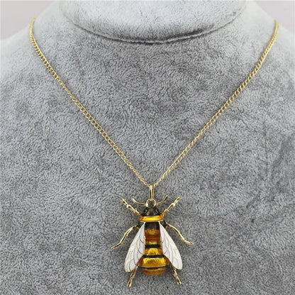 Antique Artistic Bee Necklace