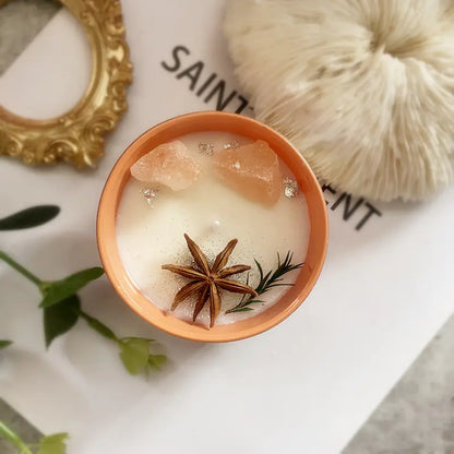 Dried Flower Scented Candle