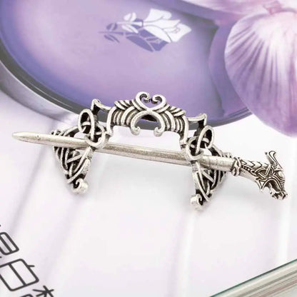 Enchanted Nordic Dragon Hairpin