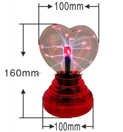 Electric Ion Magic Plasma Heart Glow Ball Sorceress Sanctuary