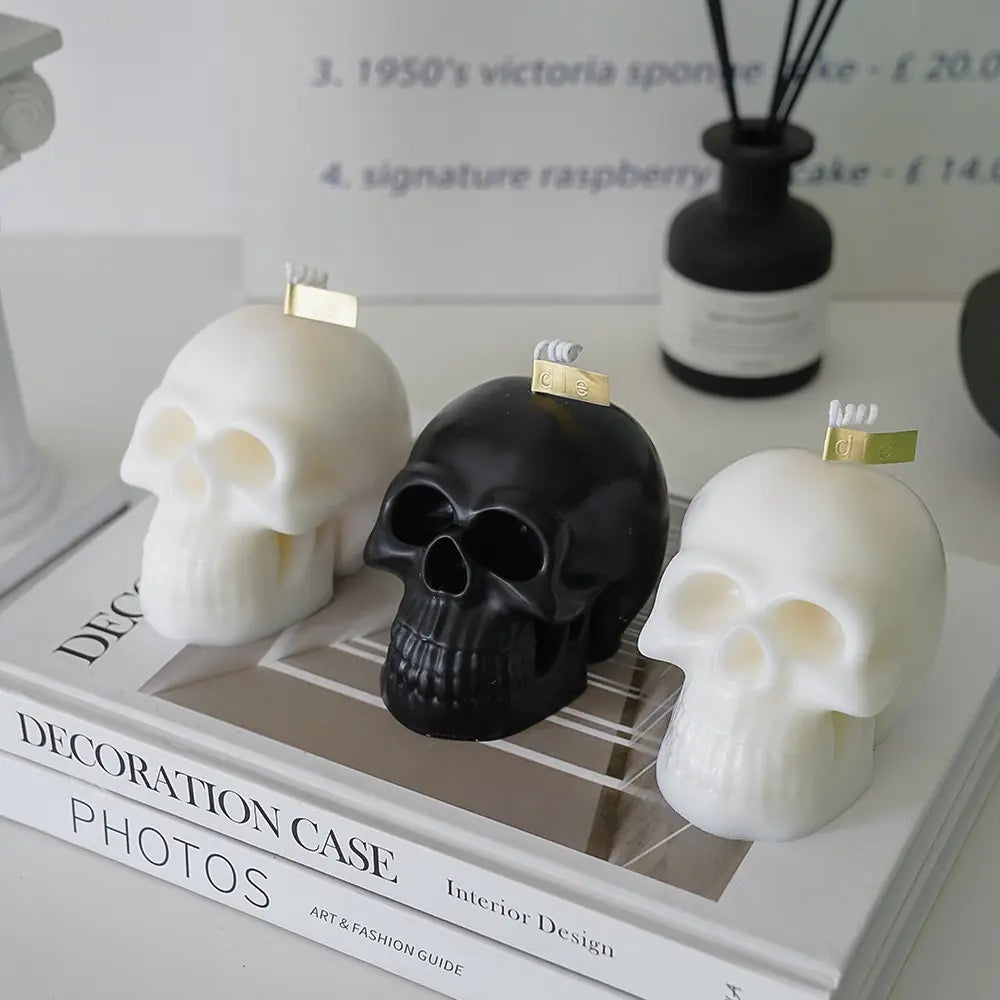 Cursed Skull Candle