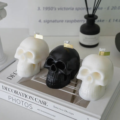Cursed Skull Candle