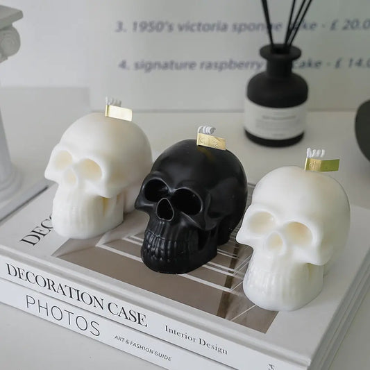 Cursed Skull Candle