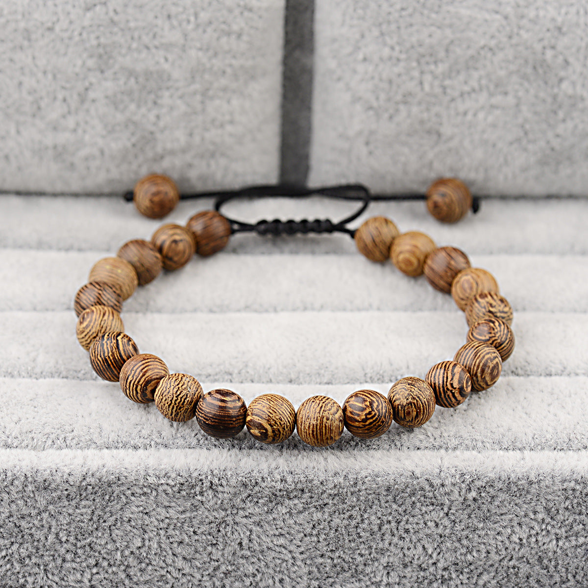 Handmade Chicken Wing Wood Energy Bracelet (Spartan Style)