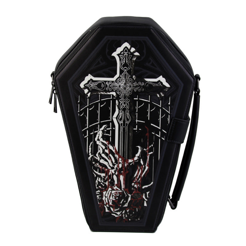 Gothic Rose Crossbody Bag for Women