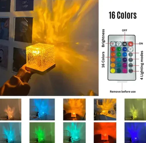 Northern Lights | Rotating Wave Lamp
