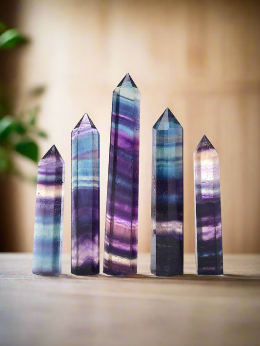 Natural Crystal Fluorite