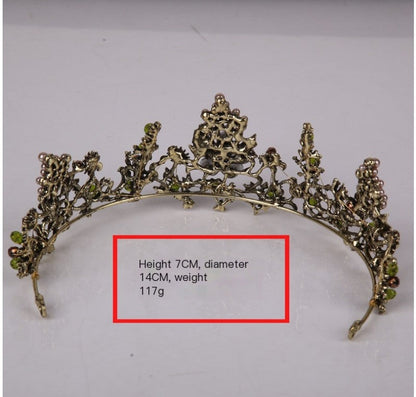 Enchanted Forest | Crystal Flower Tiara Sorceress Sanctuary