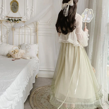 Fairy Lace Patchwork Dress - Sorceress Sanctuary