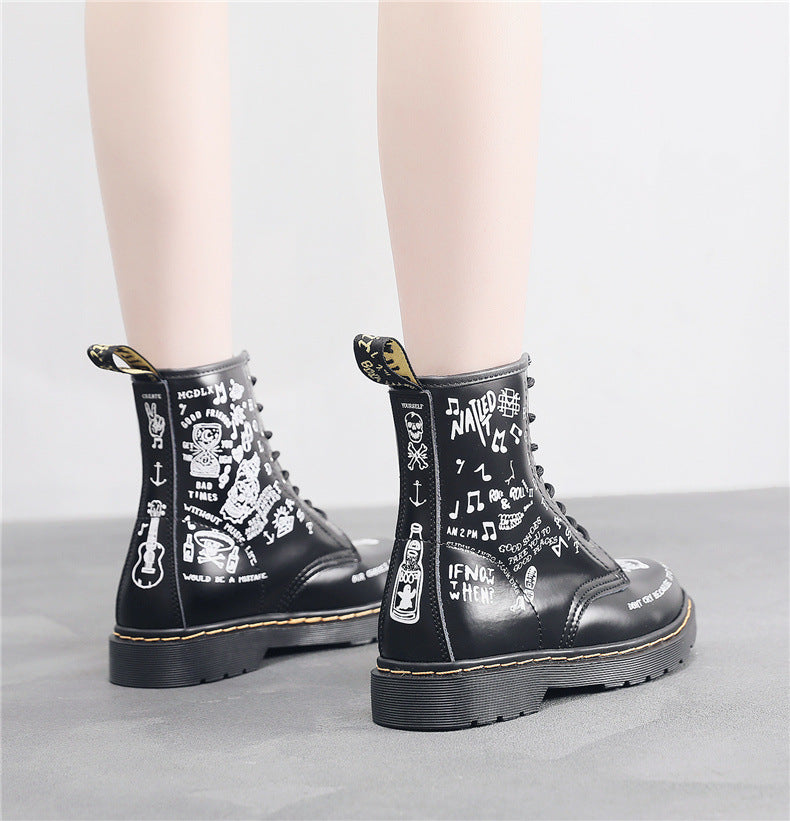 Graffiti Boots