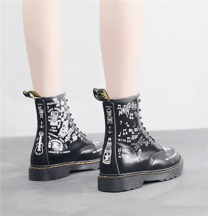 Graffiti Boots