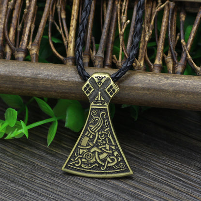 Viking Axe Necklace Pendant for Men - Wholesale Supply