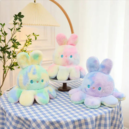 Familiar - Reversible Octopus Rabbit Plush