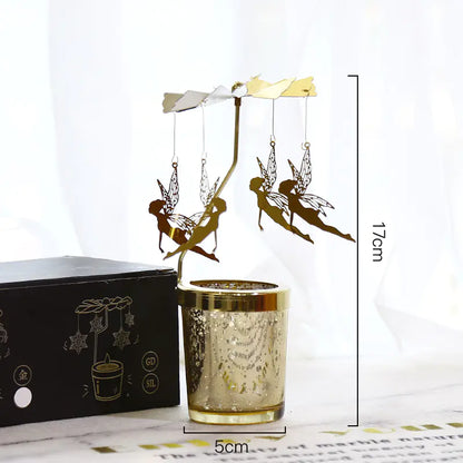 Magical Rotating Candle Holder