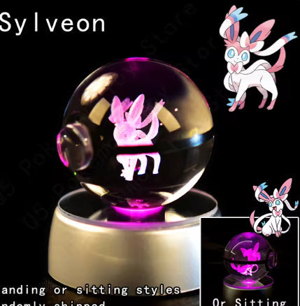 Crystal Pokeball Lamp Sorceress Sanctuary