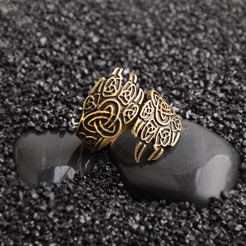 Nordic Mythology Viking Odin Ring for Men