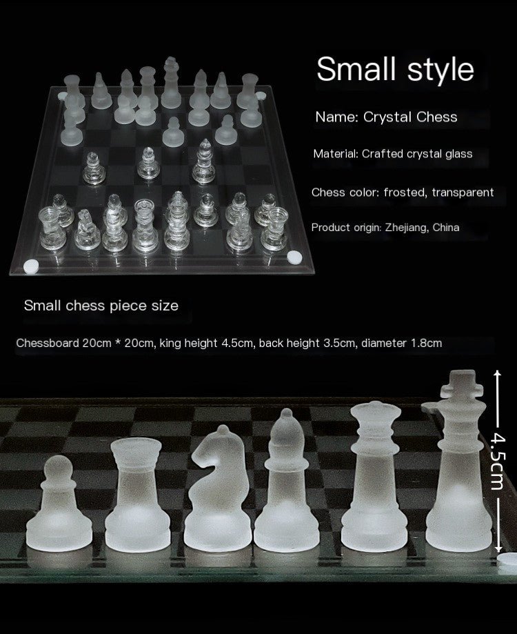 Mystic Glass Chess Set