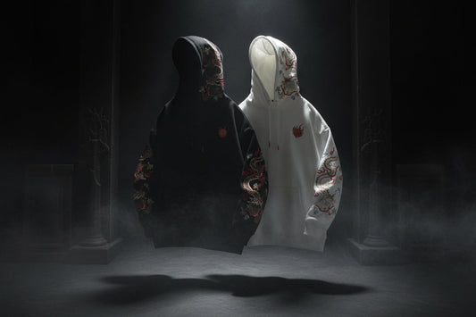 Dragon Embroidered Hoodie Sorceress Sanctuary