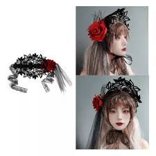 Elegant Rose Witch Hat