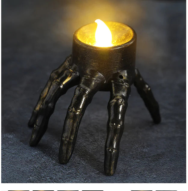 Haunted LED Candle Lantern