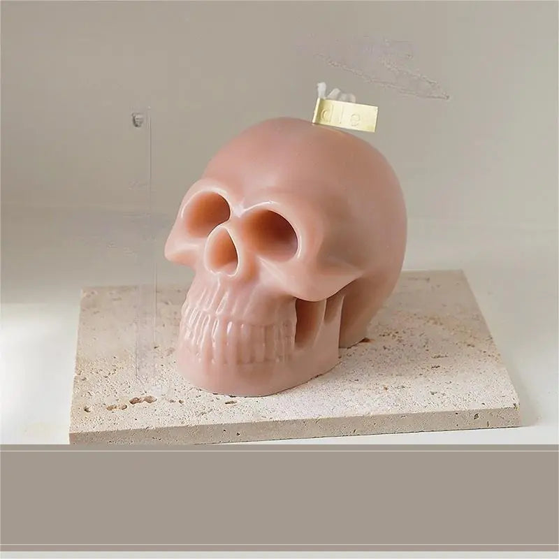 Cursed Skull Candle