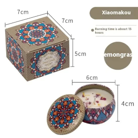 Floral Scented Candle Sorceress Sanctuary