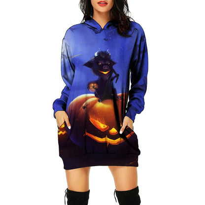 Spooky Print Dress