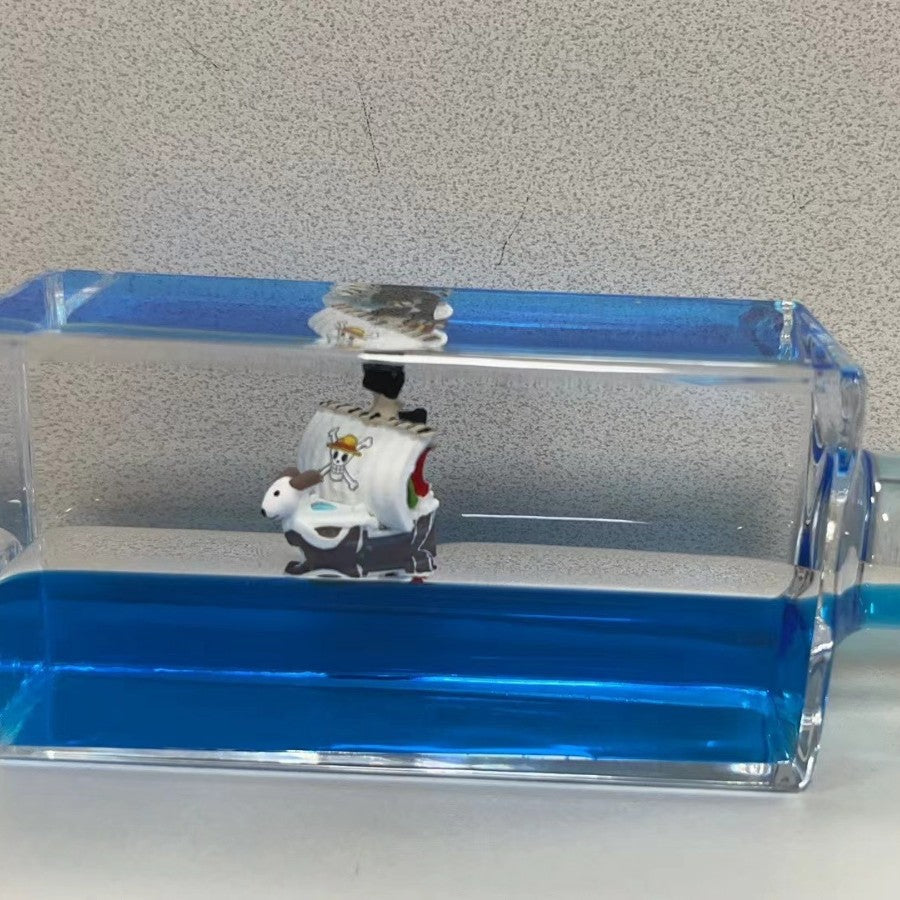 Drift Bottle Ship Table Ornament