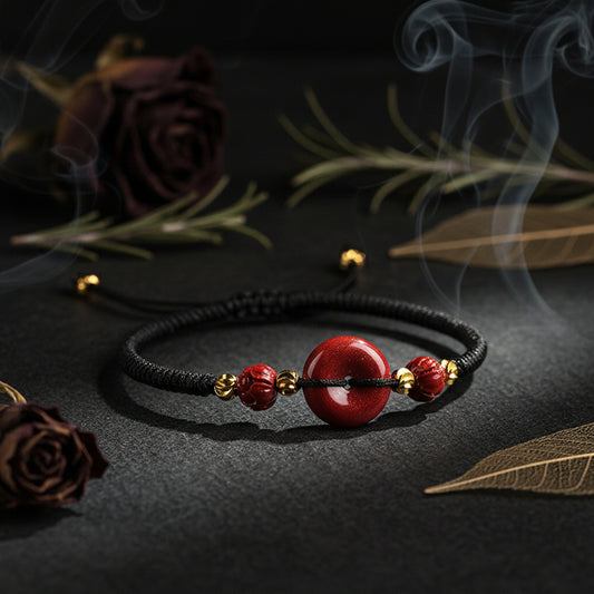 Crimson Knot Bracelet