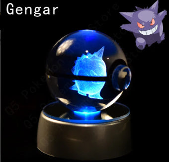 Crystal Pokeball Lamp Sorceress Sanctuary
