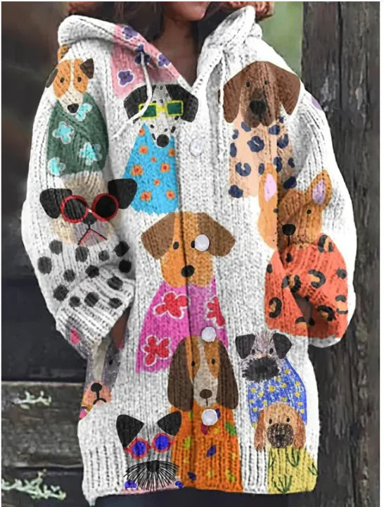 Spooky Witch Hooded Coat