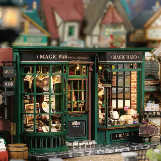 DIY Wooden Magic Street House Kit