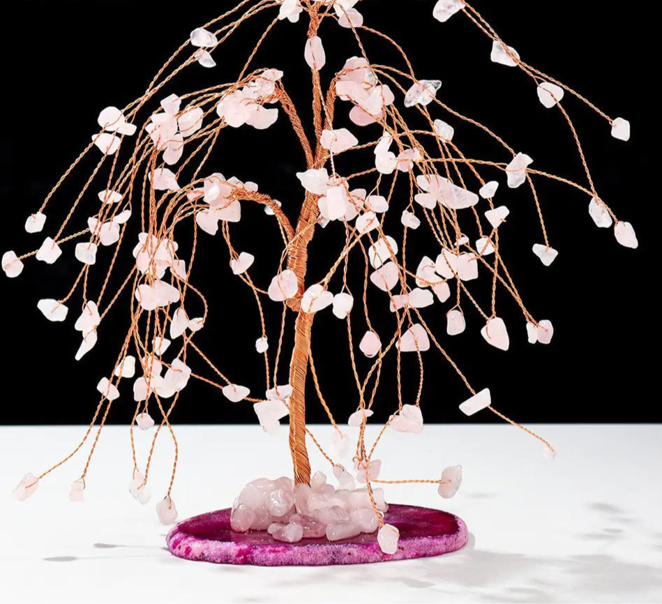 Natural Crystal Tree |  Amethyst Base Sorceress Sanctuary