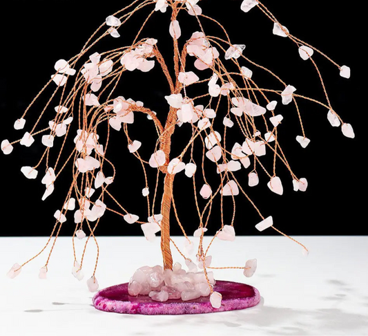 Natural Crystal Tree |  Amethyst Base