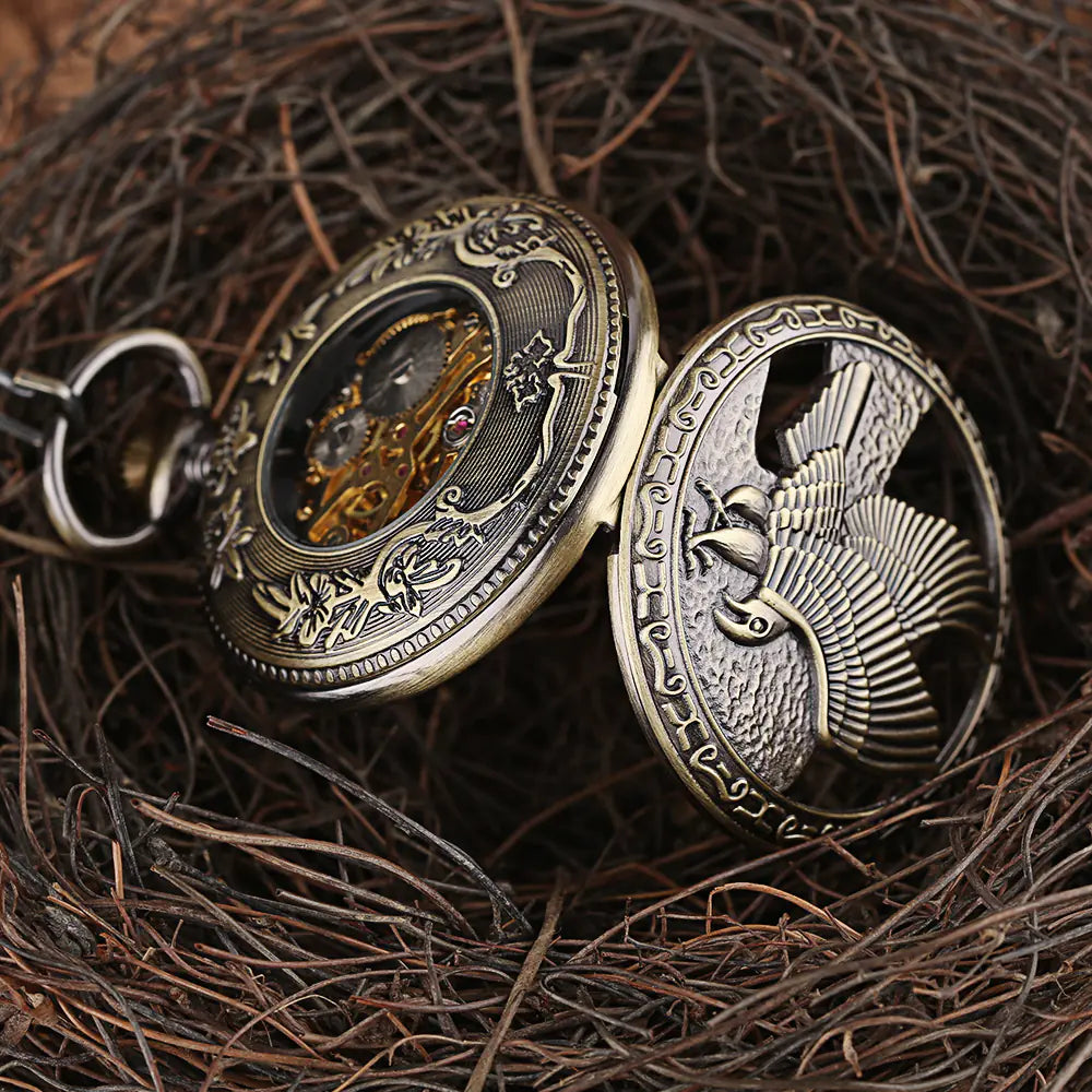 Vintage Hollow Eagle | Pocket Watch
